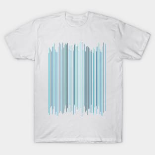 Modern Thin Blue Lines Dancing T-Shirt